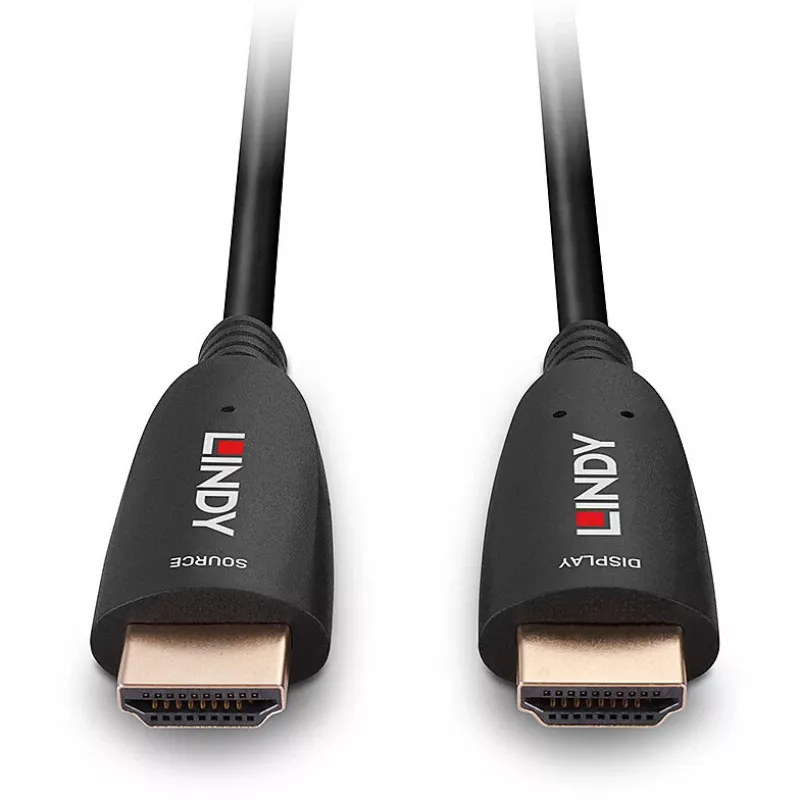 Lindy 20 m optiskās šķiedras hibrīda HDMI 8K60 kabelis