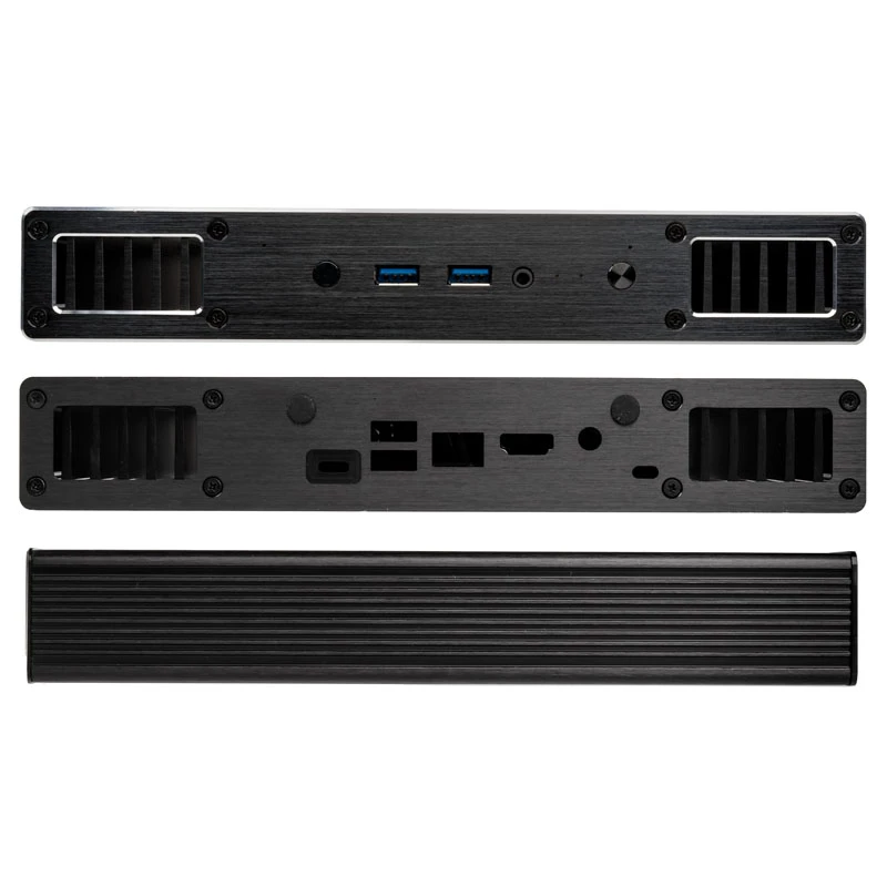 PC korpuss Akasa Plato X8 Small Form Factor melns