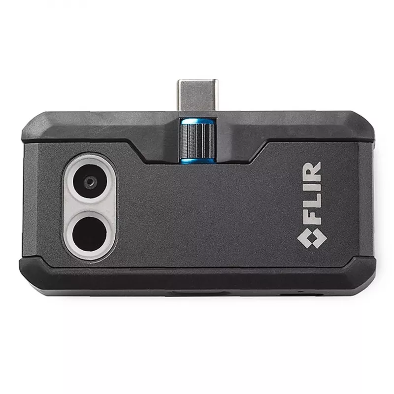 FLIR ONE Pro Android USB-C termokamera — FLIR, modelis FP3AC, 8,7 Hz, NETD 150 mK, 8–14 µm, fiksēts fokuss, USB-C
