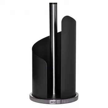 Papīra dvieļu statīvs GEFU CURVE G-15703 — brīvi stāvošs virtuves papīra ruļļu turētājs