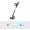 akumulatora daudzfunkciju tīrītājs AquaBrush Patio 18V P4A solo, cieto grīdu tīrītājs Pelēks/tirkīza, bez akumulatora un lādētāja, POWER FOR ALL ALLIANCE