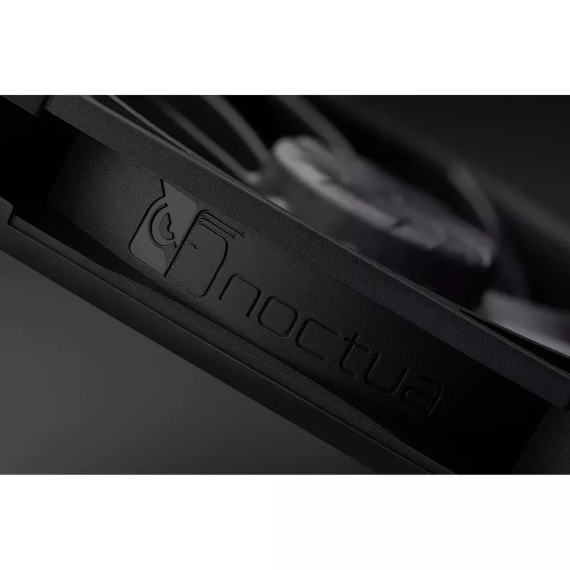 Noctua NF-A14x25 G2 PWM chromax.Melns 140 mm korpusa ventilators