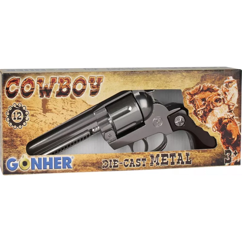 Gonher 121/0 Metāla kovboja revolveris