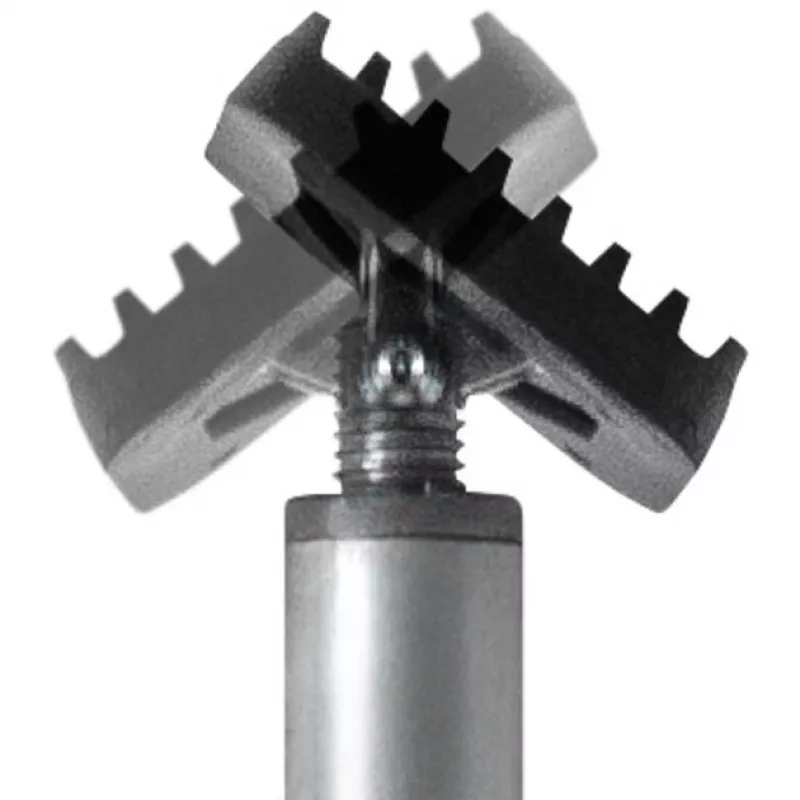 Drywall support Bessey STE250 — manual drywall prop in Melns, red and silver
