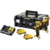 DeWALT DCK2110L2T-QW elektriskais skrūvgriezis/trieciengriezis Melns, Dzeltens