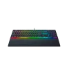 Vadu spēļu tastatūra Razer Ornata V3 — membrānas‑mehāniskais hibrīds, RGB LED apgaismojums, USB