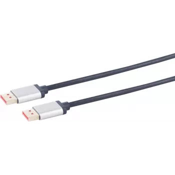 DisplayPort kabelis ShiverPeaks 1.4, 1,5 m, viens savienotājs, ātrgaitas video un audio pārraide