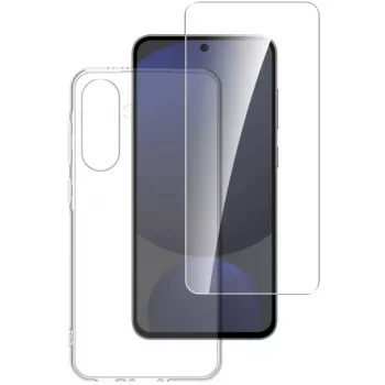 Ekrāna/aizmugures aizsargs 4smarts Samsung Galaxy A56 triecienizturīgs pret skrāpējumiem