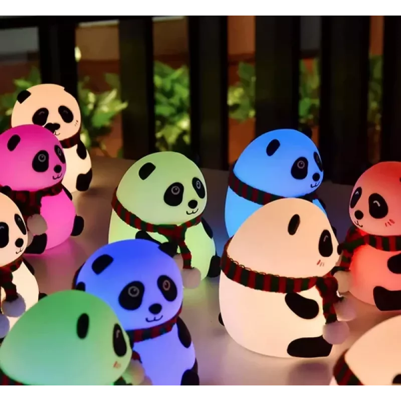 Galda lampa Tellur Panda TLL441181 LED pārnēsājama ar baterijām darbināma naktslampiņa