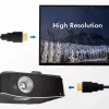 LogiLink CH0080 HDMI kabelis 5 m HDMI Type A (standarta) Melns (CH0080)