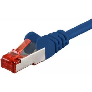 Wentronic Goobay CAT 6 komutācijas kabelis, S/FTP (PiMF), zils, 15 m - LSZH bez halogēna, varš (68273)