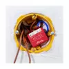 Sienā iebūvējams viedais relejs Shelly 1PM — vienkanāla Z-Wave mini slēdzis, 110–240 V, 8 A, 2000 W, 868,4 MHz