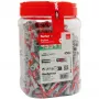 fischer sienas dībelis DUOPOWER 8x40 BigBox gaiši pelēks/sarkans 450 gab. atkārtoti noslēdzams (570549)