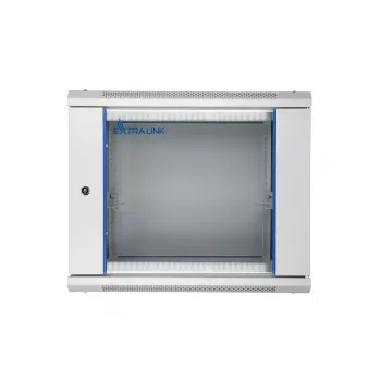 Extralink sienas skapis 9U 600x600 pelēks