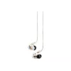 Shure SE535 austiņas, vadu, iekšauss, skatuves/studijas, caurspīdīgas