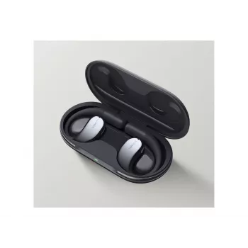 Xiaomi OpenWear Stereo austiņas, bezvadu, ar auss āķi, zvaniem/mūzikai, USB Type-C, pelēkas