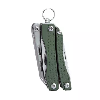 Multitool Nextool NE20050 10-in-1 kompakts multitool, zaļš, 10 rīki, 83 g, salocītā veidā 6.8 cm