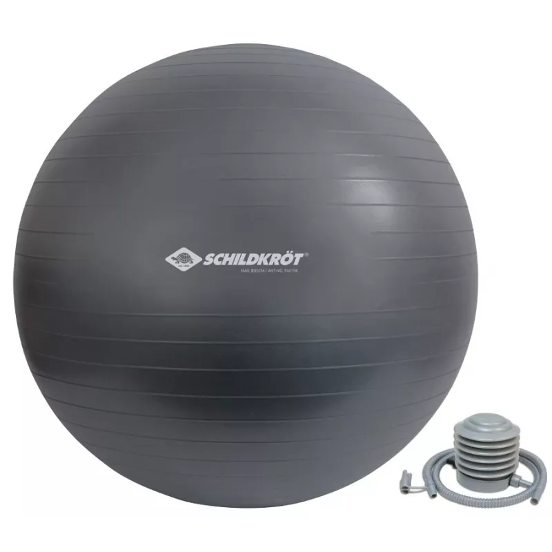 Schildkröt Fitness 960158 vingrošanas bumba 85 cm pelēka Full-size