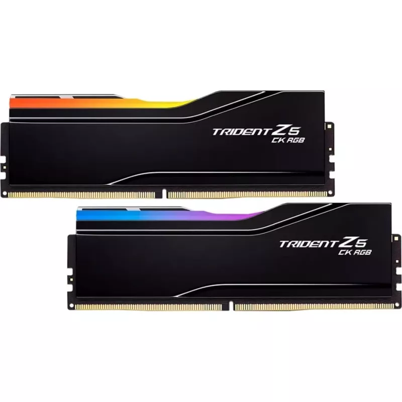 G.Skill DIMM 48 GB DDR5-8200 (2x 24 GB) Dual-Kit (schwarz, F5-8200C4052G24GX2-TZ5CRK, Trident Z5 CK RGB, INTEL XMP, AMD EXPO)