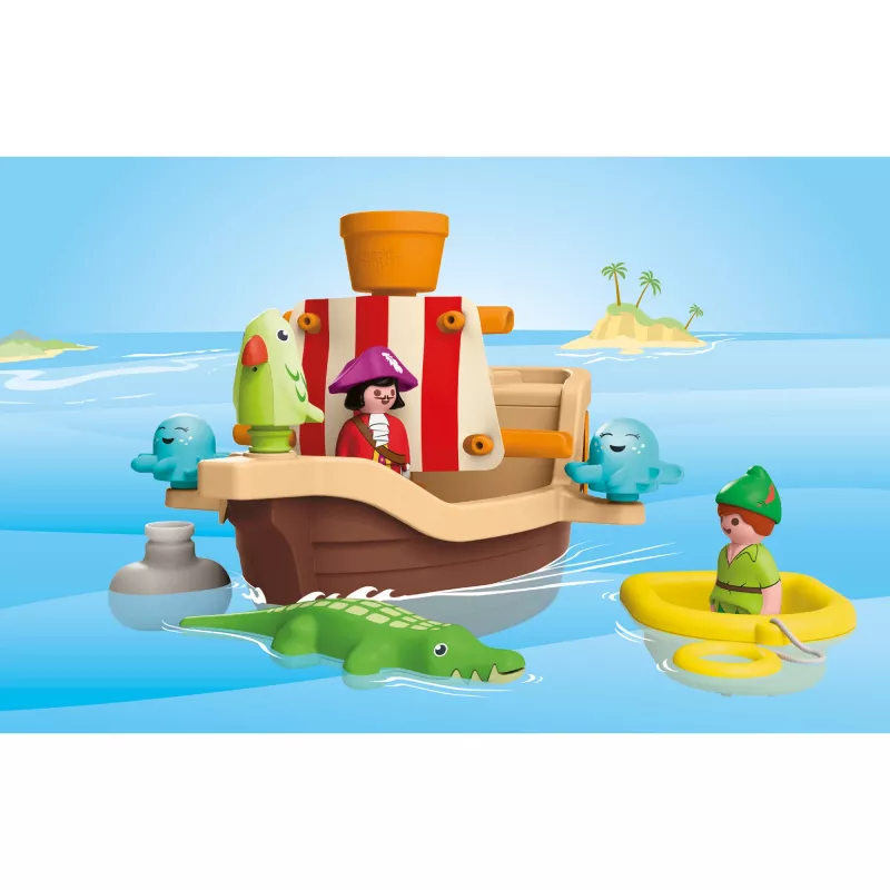 Figūru komplekts JUNIOR & Disney Piracki statek Piotrusia Pana