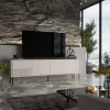 RTV skapis ABI 4D 200x38x62 kašmira matēts