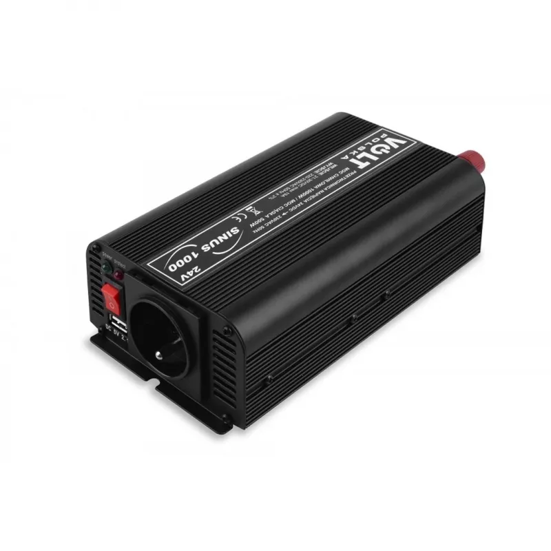 Inverter Volt 24V līdz 230V Sinus 500/1000W modelis 23859