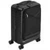 Salona koferis Rivacase 8180 Clark ECO – rokas bagāža, cietais korpuss, melns
