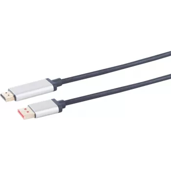 DisplayPort uz HDMI kabelis ShiverPeaks SP03-21155 1,5 m — digitālais video adaptera kabelis