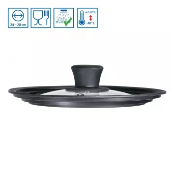 Hama 111545 pannas vāks melns, caurspīdīgs
