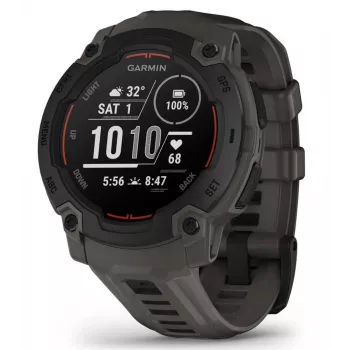 Garmin Instinct E 2,29 cm (0,9) MIP 45 mm Digitāls 176 x 176 pikseļi Melns GPS (satelīts)