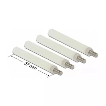 Montāžas komplekts DeLOCK 60239 Natural Plastic