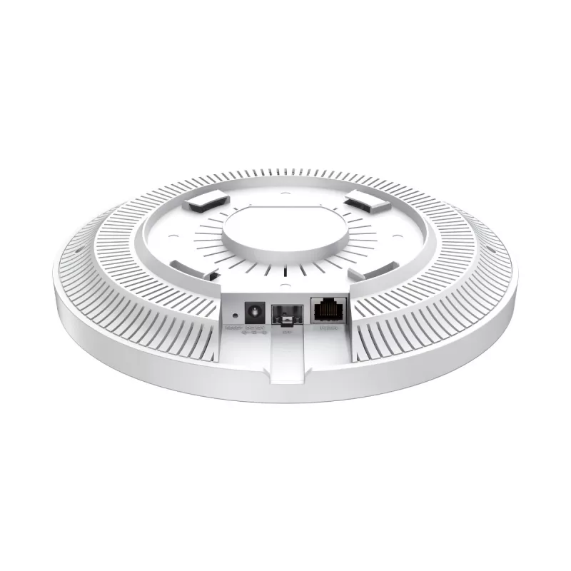 Bezvadu piekļuves punkts Cudy AP11000 — trīsjoslu Wi‑Fi 6 (2,4/5/6 GHz), 5760 Mb/s, MU‑MIMO, griestu/sienas stiprinājums