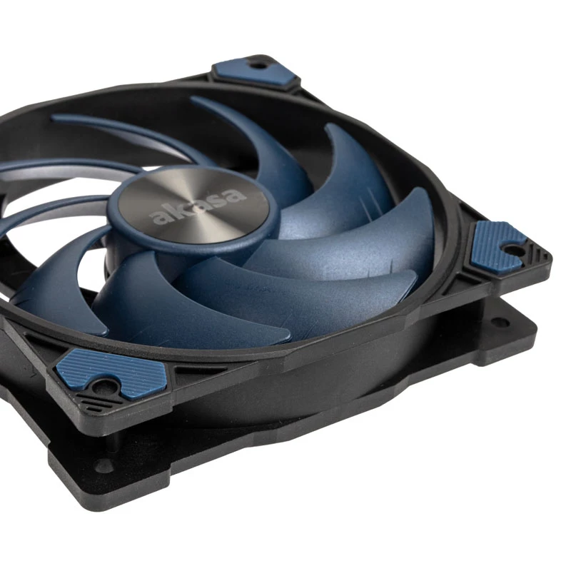 AKASA ALUCIA SC 120mm korpusa ventilators - zils