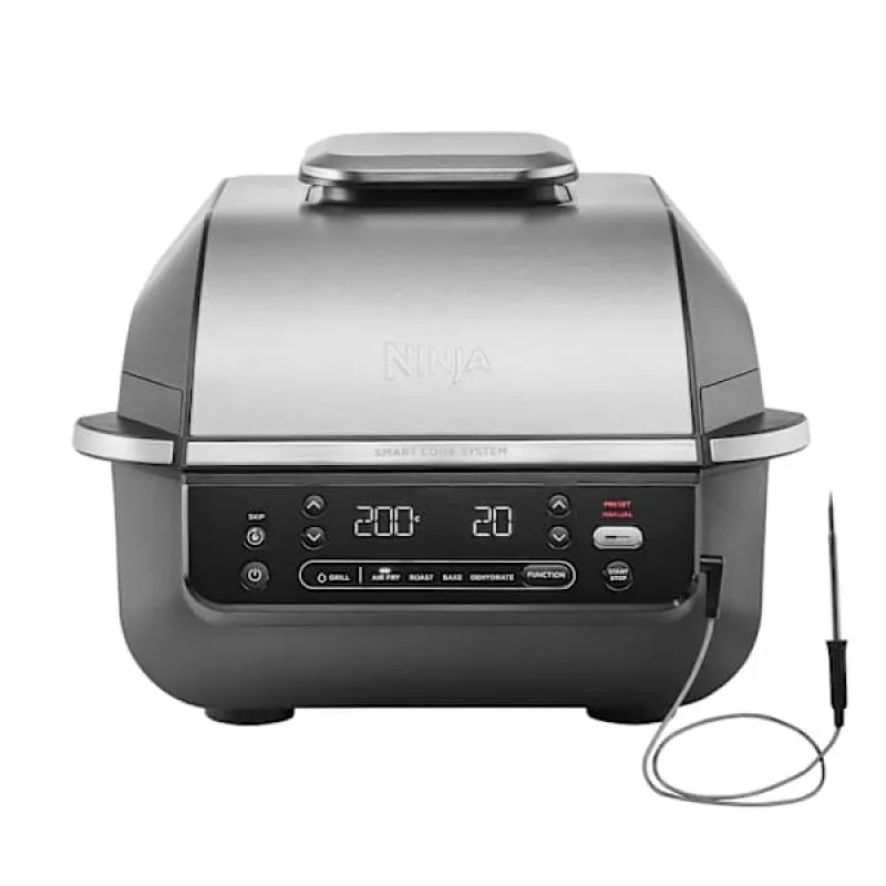 Karstā gaisa fritieris Ninja EG351EU 5,7 L vienvietīgs, 1760 W, melns/sudrabains, pogu vadība
