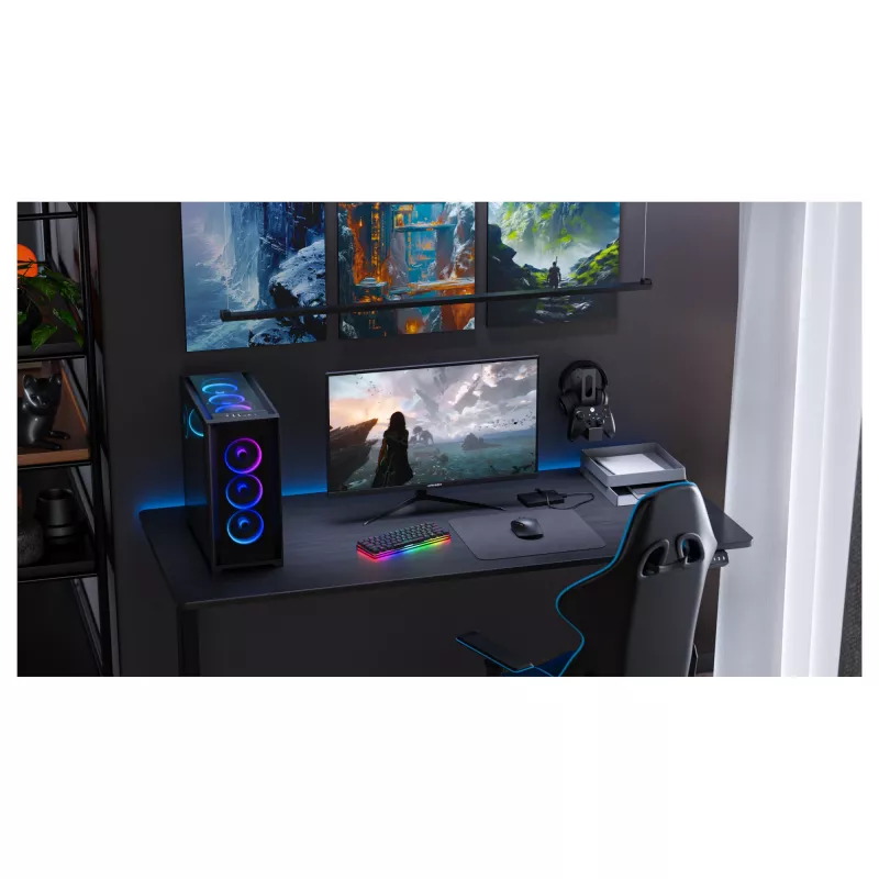 JAPANNEXT JN-I270UHD16FHD32 datora monitors 68,6 cm (27 collas) 3840 x 2160 pikseļi 4K Ultra HD LED melns