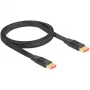 DeLOCK DisplayPort plakanais lentes kabelis 8K 60 Hz 1 m