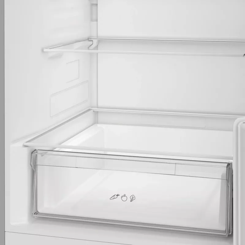 Ledusskapis Indesit INK 25402 S4E | Brīvi stāvošs kombinētais, No Frost, 249 L ledusskapis / 106 L saldētava, A 203,5 cm, energoefektivitātes klase E, 37 dB, sudraba krāsa