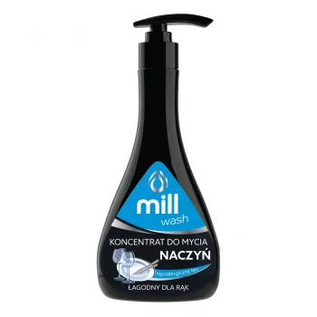 Mill hipoalerģisks trauku mazgājamais balzams ar linu smaržu 555 ml - Mill trauku ziepes, maiga formula