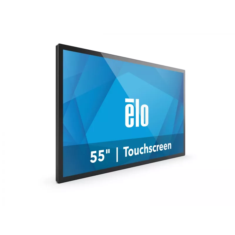 Elo 5554L, 138,6 cm (54,6''), projicēti kapacitatīvs, 4K, USB-C, Ethernet, komplekts, melns skārienjutīgs monitors (16:9), 138,6 cm (54,6''), projicēti kapacitatīvs, vairāku pieskārienu (40 punkti), izšķirtspēja