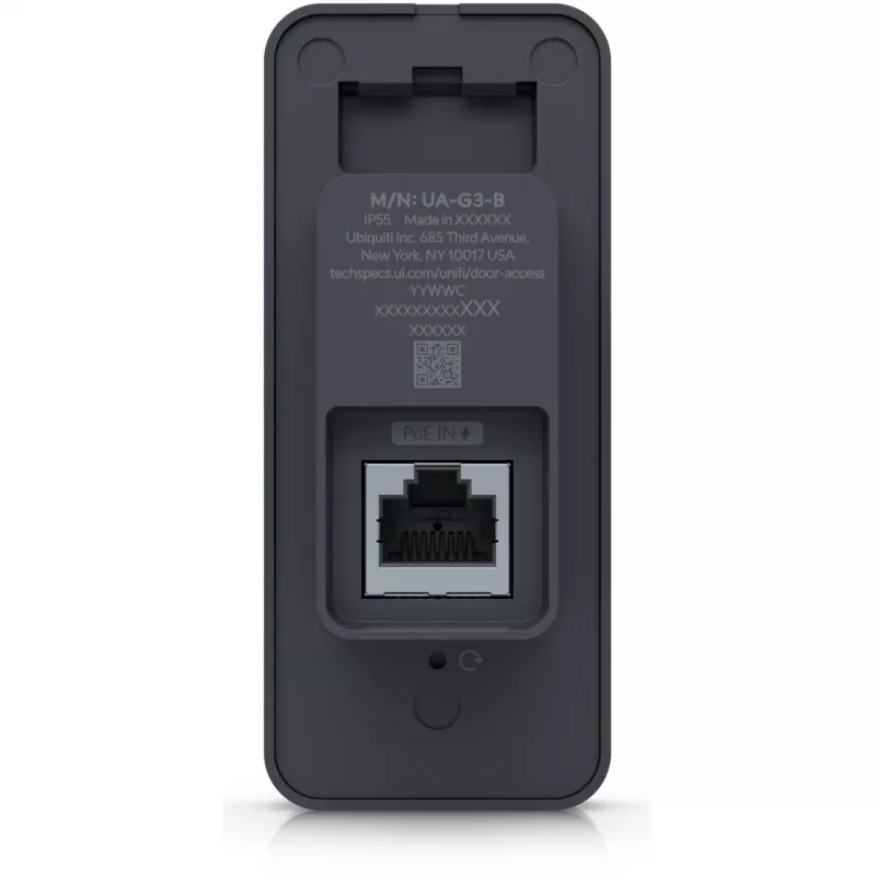 Piekļuves kontroles lasītājs Ubiquiti UA-G3-B Melns 0,7 W Skaļrunis 10/100/1000 Mbit/s