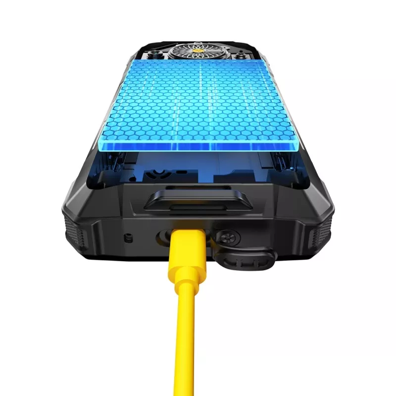 Izturīgs viedtālrunis UleFone Armor 33 5G 6,3 collas — 12 GB RAM, 512 GB atmiņa, Melns