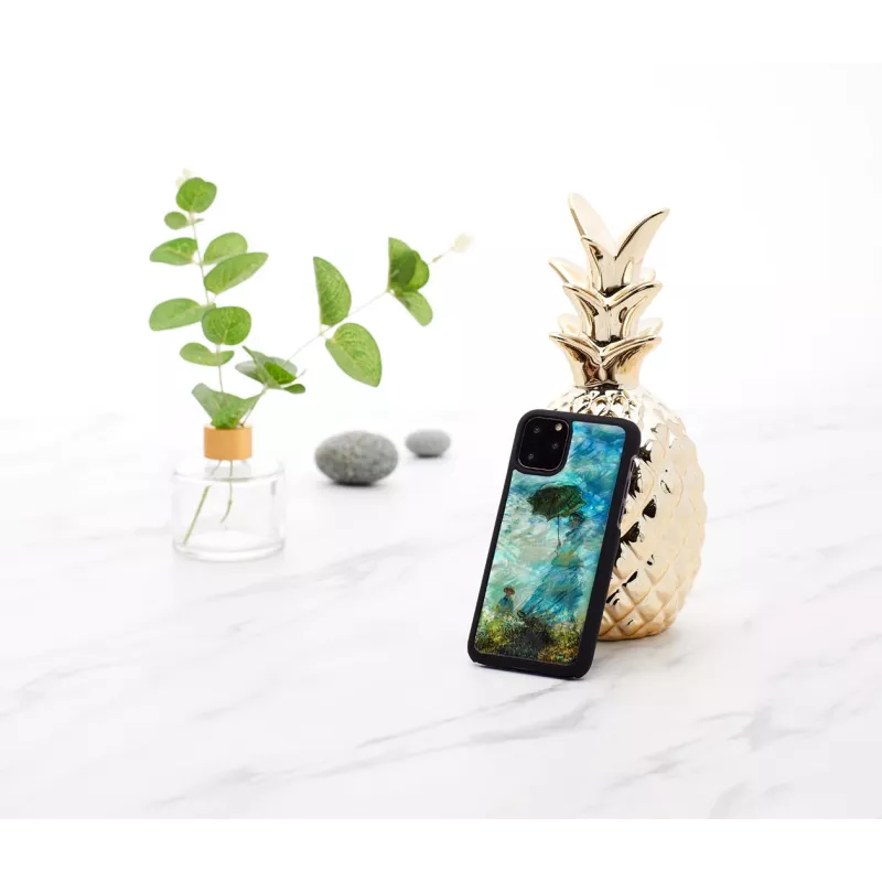 Aizsargājošs viedtālruņa maciņš iKins iPhone 11 Pro, melns, plāns