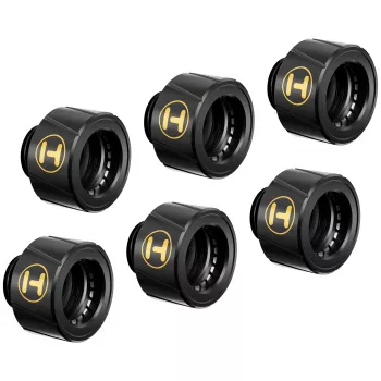 Armatūra HYTE FIT-001 datora dzesēšanas sistēmai Brass Silicone Steel Melns