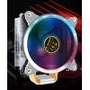 Gaisa dzesētājs Gembird CPU-HURACAN-ARGB-X130 12 cm melns balts