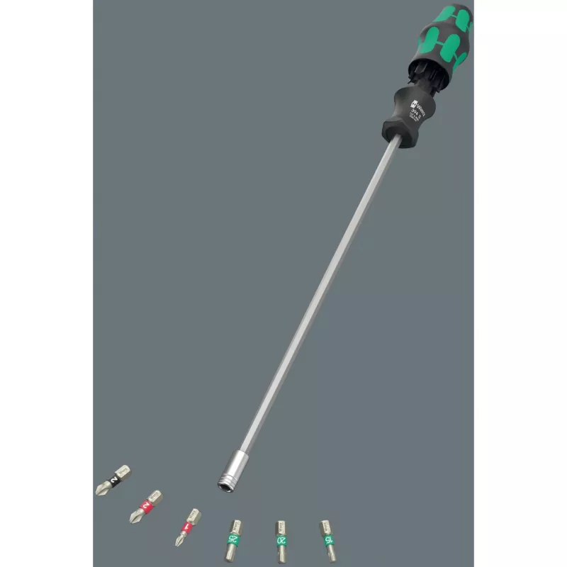 Wera Kraftform Kompakt 27 XL Universal 1 skrūvgriežu komplekts, 7 gabali (05051028001)