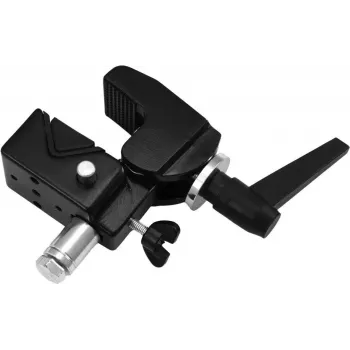 EUROLITE Quick-Lock Hook TH-2SC melns — takelāžas āķis kopņu un skatuves piekarei
