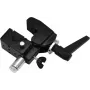 EUROLITE Quick-Lock Hook TH-2SC melns — takelāžas āķis kopņu un skatuves piekarei