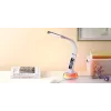 Galda lampa Hawk HW-LAMP05 balta LED regulējama — kompakta LED darba lampa ar regulējamu roku