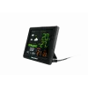 Laika stacija BLAUPUNKT WS25BK — iekštelpu/āra temperatūras un mitruma monitors, melna, 1 sensors, LCD displejs