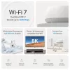 TP-Link Deco BE22 Divjoslu (2,4 GHz / 5 GHz) Wi-Fi 7 (802.11be) Balts 2 Iekšējie